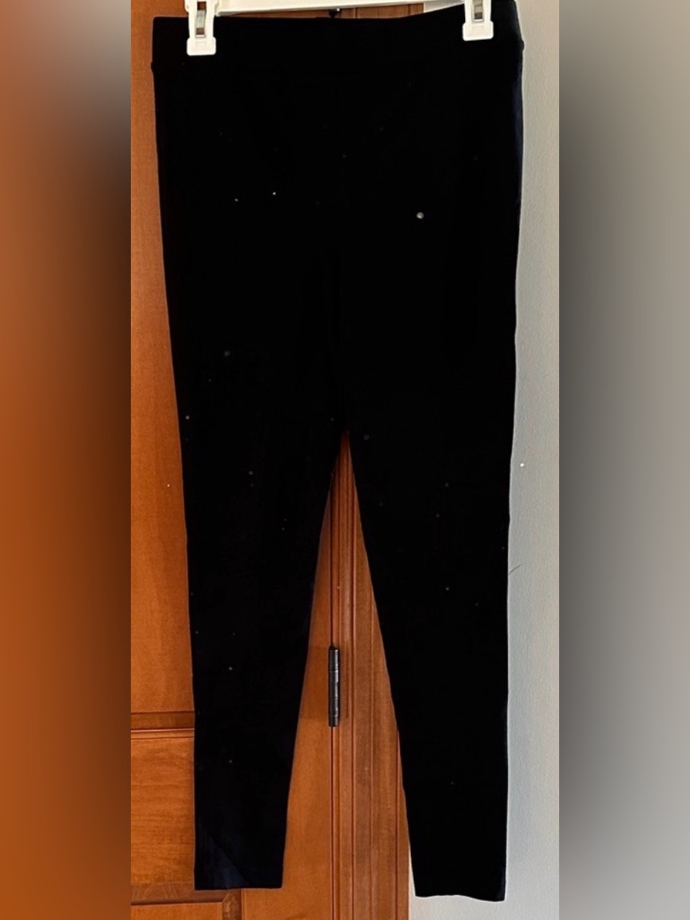 Vince Camuto Womens XS Black Ponte Knit Pull On Leggings
